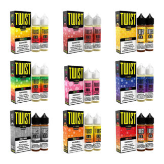Twist Series E-Liquid 120mL - Freebase - 60mL 2-Pack