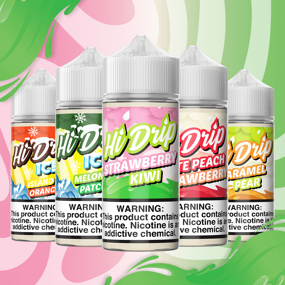 Hi-Drip Series E-Liquid 100mL - Freebase