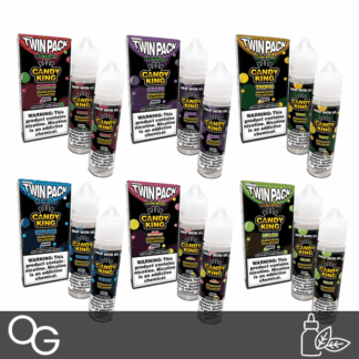 Candy King Bubblegum Series E-Liquid 120mL - Freebase