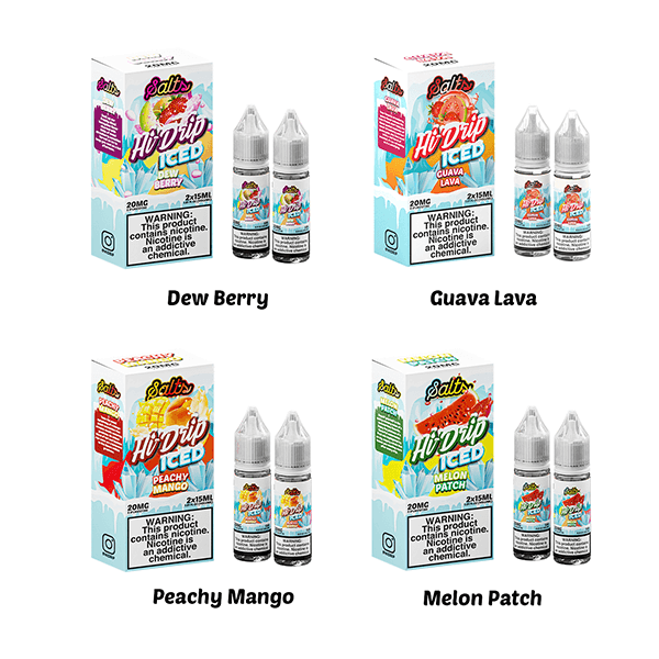 Hi-Drip Salt Series E-Liquid 30mL - Salt Nic - 15mL 2-Pack