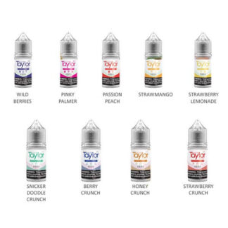 Taylor Salt Series E-Liquid 30mL - Salt Nic