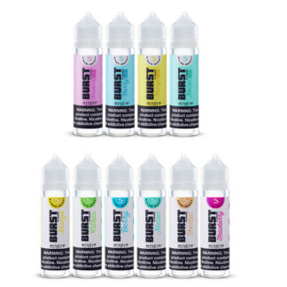 Burst Series E-Liquid 60mL - Freebase