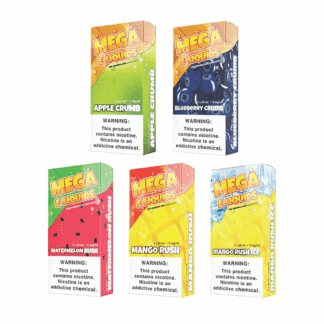 Mega Series E-Liquids 120mL - Freebase - 60mL 2-Pack