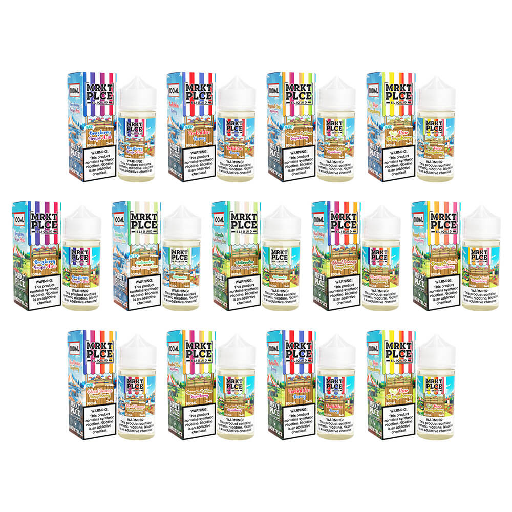 MRKT PLCE Series E-Liquid 100mL - Freebase