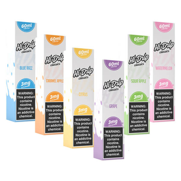 Hi-Drip Classics Series E-Liquid 60mL - Freebase