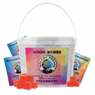Galaxy Treats Moon Babies Gummies 2-Pack - 100pc Display Bucket
