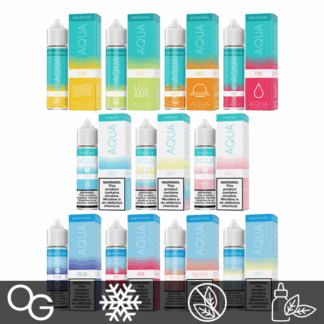 Aqua Series E-Liquid 60mL - Freebase