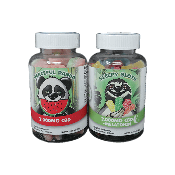 Sleepy Sloth CBD Gummies - 3000mg 75ct Jar