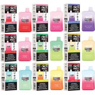 Naked 100 Max G-Box Disposable 5500 Puff 14mL 50mg - MOQ 10