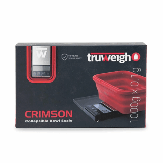 Truweigh Crimson Scale Collapsible Bowl