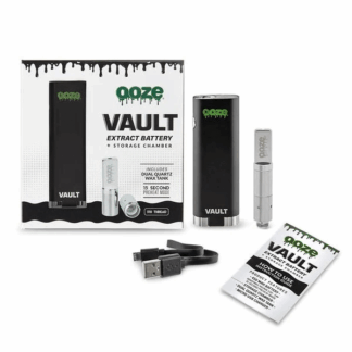 Ooze Vault Extract 510 Battery Mod plus Storage Chamber - 450mAh