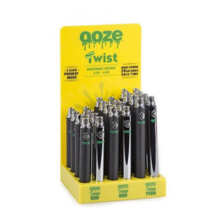 Ooze Twist 510 Batteries - 24pc Display