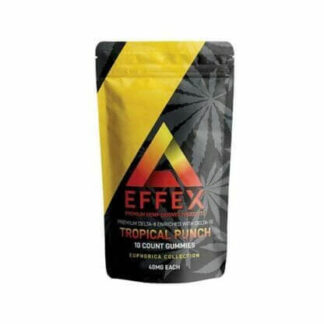 Delta Extrax Euphorica D10 Gummies - 400mg 10ct Pouch