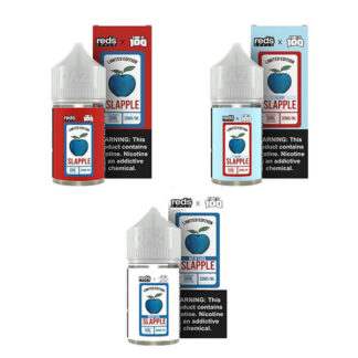 7Daze Keep It 100 Salt Series E-Liquid 30mL - Salt Nic- Reds Apple and Blue Slushie