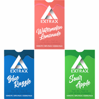 Delta Extrax Lights Out Gummies - 1250mg 10ct Pouch