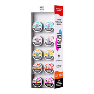 Juice Head ZTN Pouches 50pc Counter Display - 17.5 in x 6.5 in x 6 in