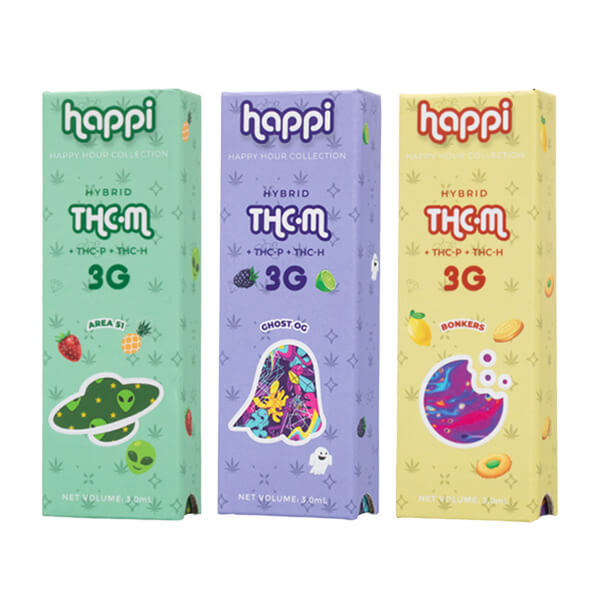 Happi THC-M Disposable - 3g