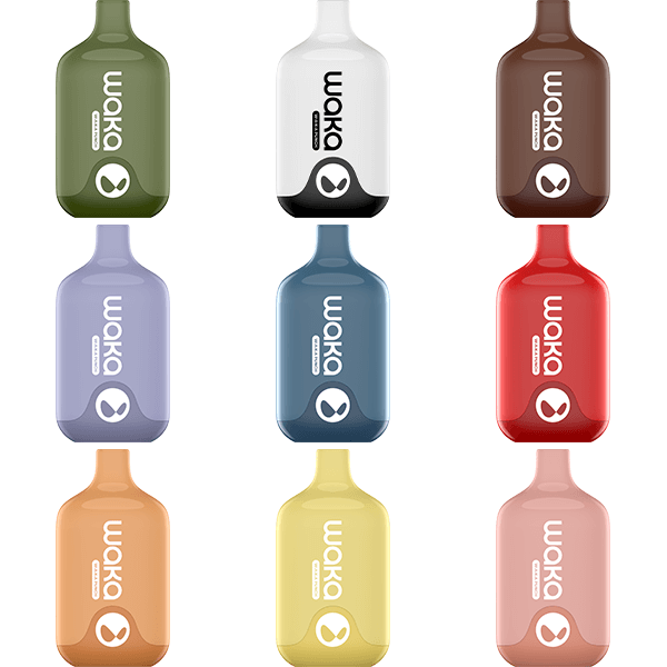 WAKA SMASH Disposable 6000 Puffs 12mL 50mg - MOQ 10