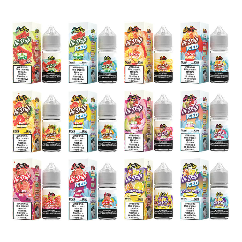 Hi-Drip Salt Series E-Liquid 30mL - Salt Nic