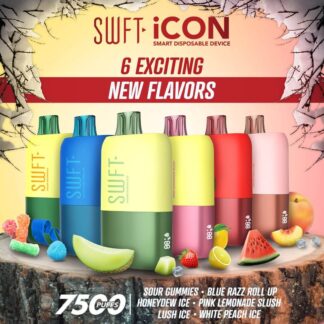 SWFT Icon Disposable 7500 Puffs 17mL 50mg - MOQ 10