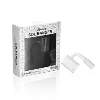 High Society Sol Premium Etched Quartz Banger