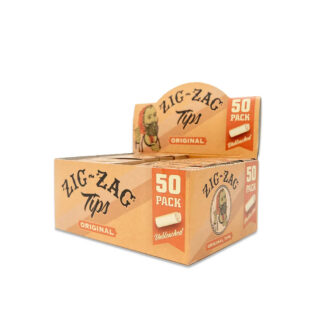 Zig Zag Original Rolling Tips 50-Sheet Booklet - 50-Booklet Display