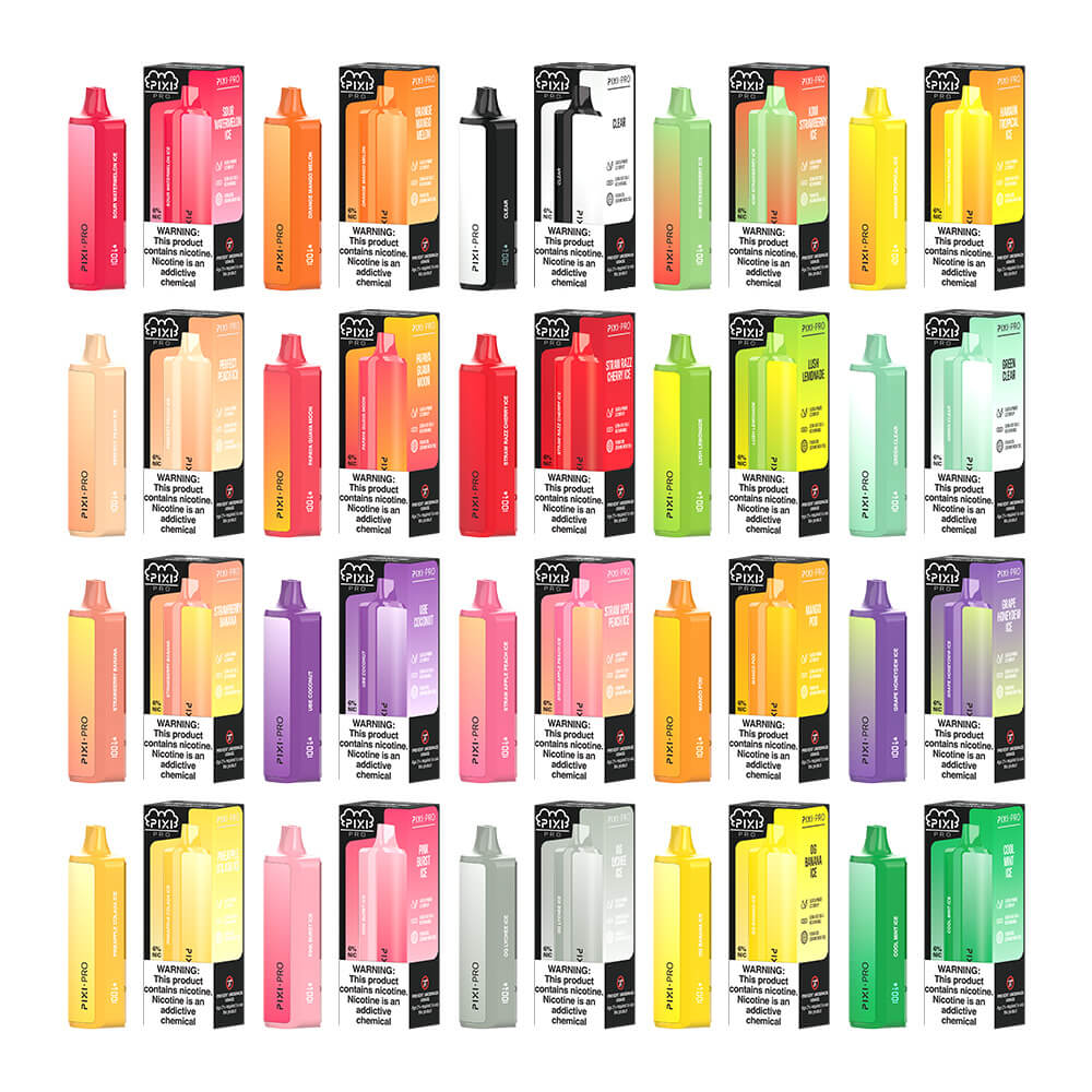 Pixi Pro Disposable 8000 Puffs 14mL 60mg - MOQ 10