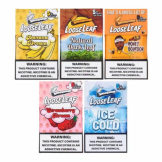 Loose Leaf Wraps 5-Wrap Pouch - 8pc Display