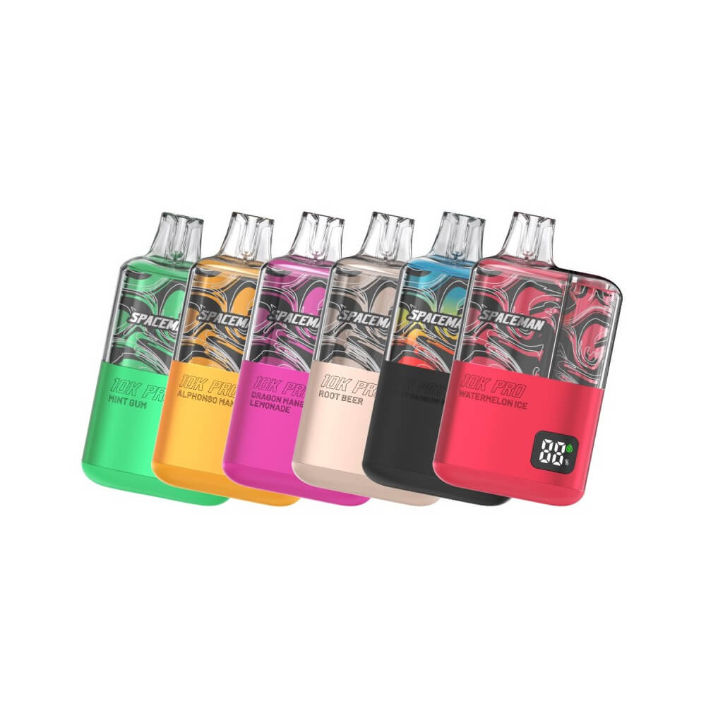 Space Man Pro Disposable 10000 Puffs 15mL 50mg - MOQ 5