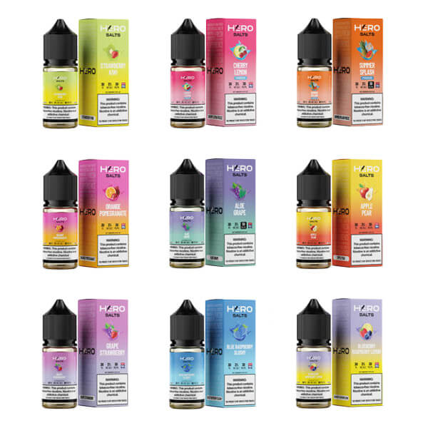 Hero Salt Series E-Liquid 30mL - Salt Nic