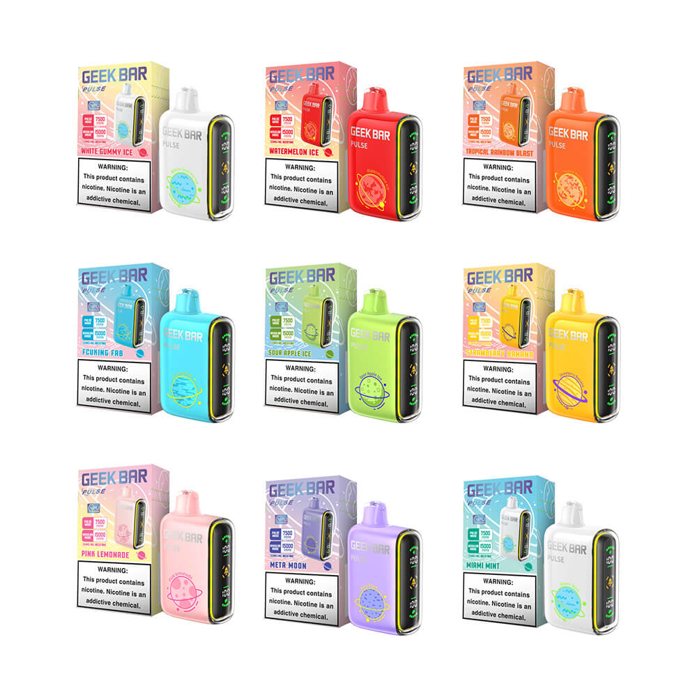 Geek Bar Pulse Disposable 15000 Puff 16mL 50mg - MOQ 5