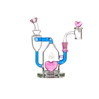 MKGlass MK100 Heartbreak Dab Kit 8 in Water Pipe