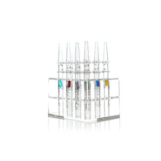 MKGlass TXNC23 Toxic Quartz Pill Glass Nectar Collector - 12pc Display