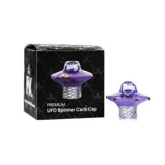 MKGlass MKCC2 UFO Spinner Glass Carb Cap