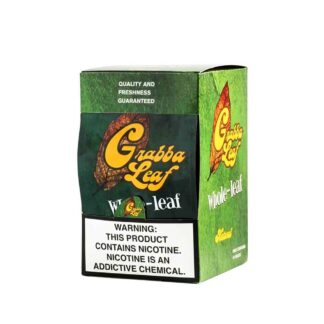 Grabba Leaf Cigar Leaf 1-Whole Leaf - 10pc Display