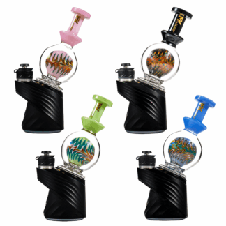 MKGlass MKAT7 Wigwag Sphere Puffco Glass Attachment - Glass Attachment Only