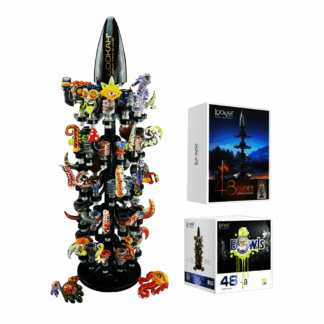 Lookah Glass Bowls plus Display Stand - 48pc Display