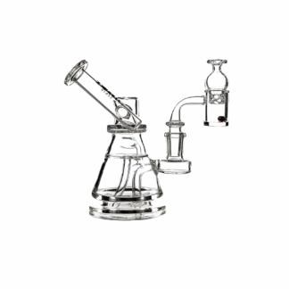 MKGlass TX53 Toxic Pyramid Sidecar 6 in Water Pipe