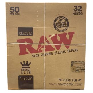 Raw* (DSPLY 50pc)(Wraps) Rolling Papers