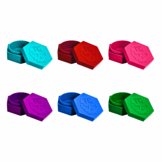 MKGlass TXSJ2 Toxic Jumbo Silicone Jars - 6pc