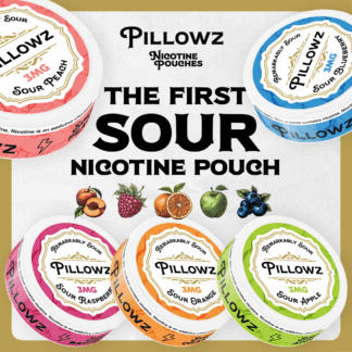 Pillowz TFN Nicotine Pouches - 20ct Can- 5-Can Pack