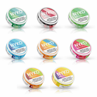 NYKD Nicotine Pouches - 20ct Can- 5-Can Pack