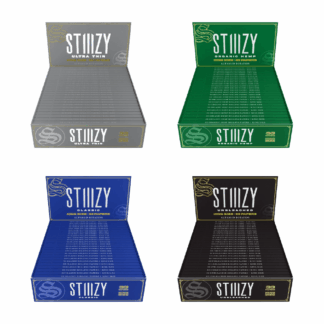 STIIIZY Premium Rolling Papers KING SIZE 33-Sheet Booklet - 24pc Display