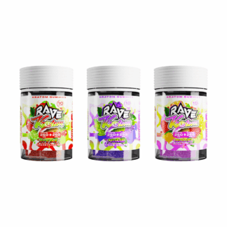 Rave Kratom Gummies - 10ct Jar