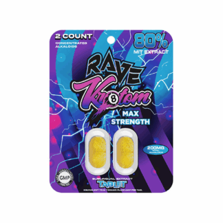Rave Kratom Tablets - 2ct Pouch