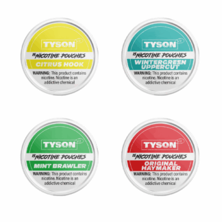 Tyson 2.0 Nicotine Pouches - 15ct Can- 5-Can Pack