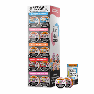 Juice Head ZTN Nicotine Pouch - 20ct Can- 5-Can Pack - Pre Priced