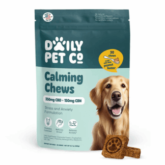 ERTH Calming CBD plus CDN Dog Chews - 30ct Pouch