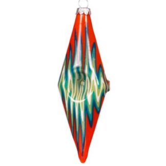 MKGlass MKH28 Christmas Ornament Hand Pipe