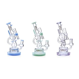 Lookah - Rig 10 in Cool Recycler Klein Handgun Water Pipe - WPC1007